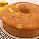 Bolo de Banana Simples no Liquidificador