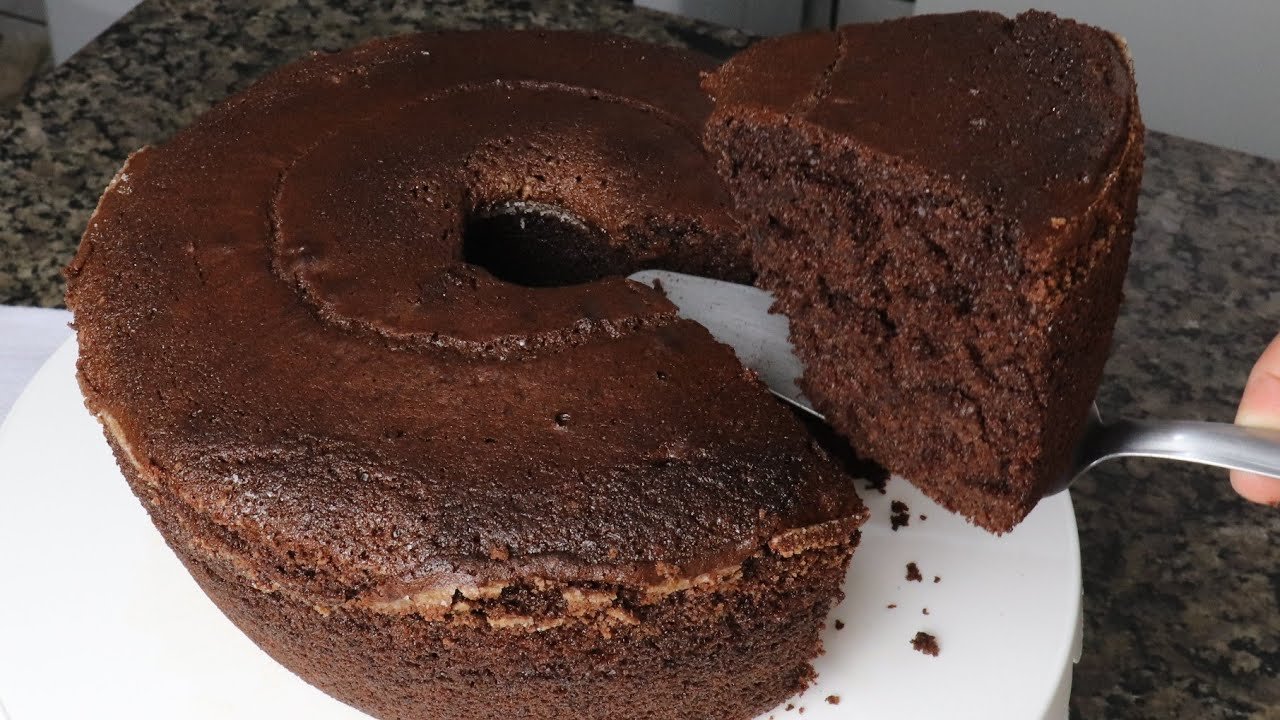 Bolo de Chocolate Húmido