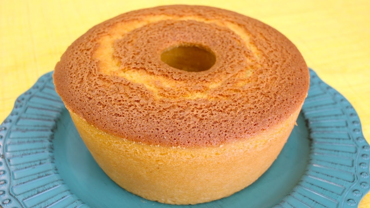 Bolo de Fubá Simples