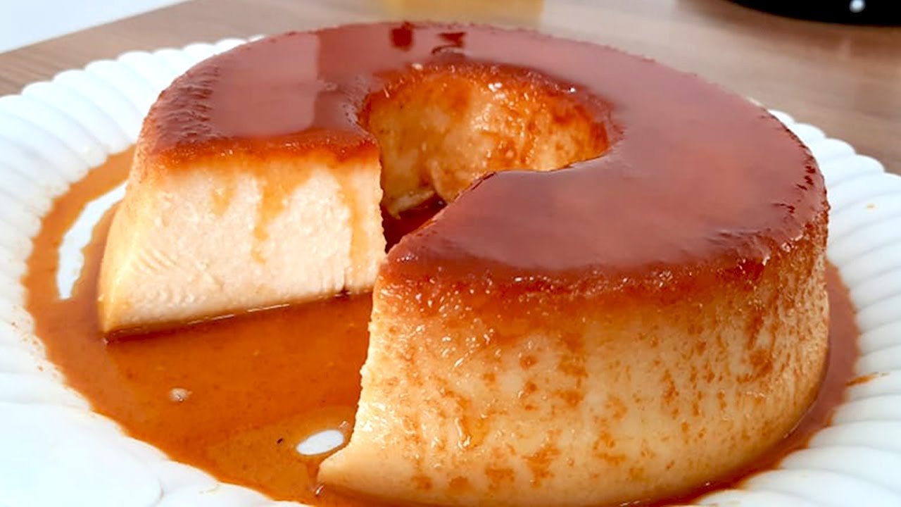 Pudim de Pão Simples Assado