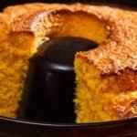 Bolo de cenoura com bicarbonato