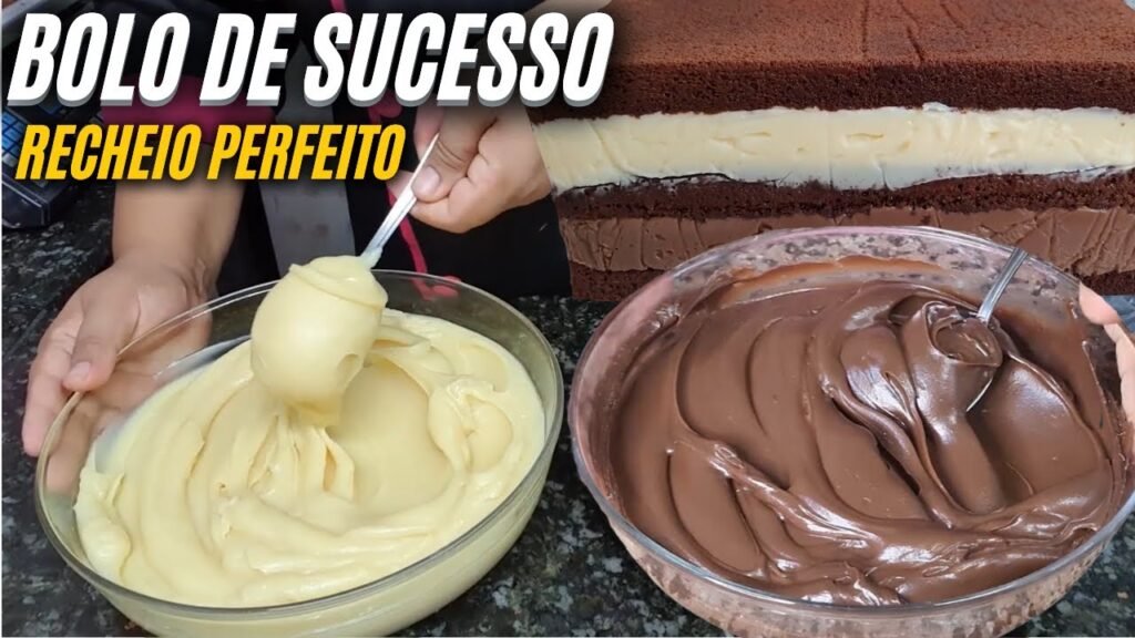 Bolo Dois Amores com Brigadeiro Branco e Preto