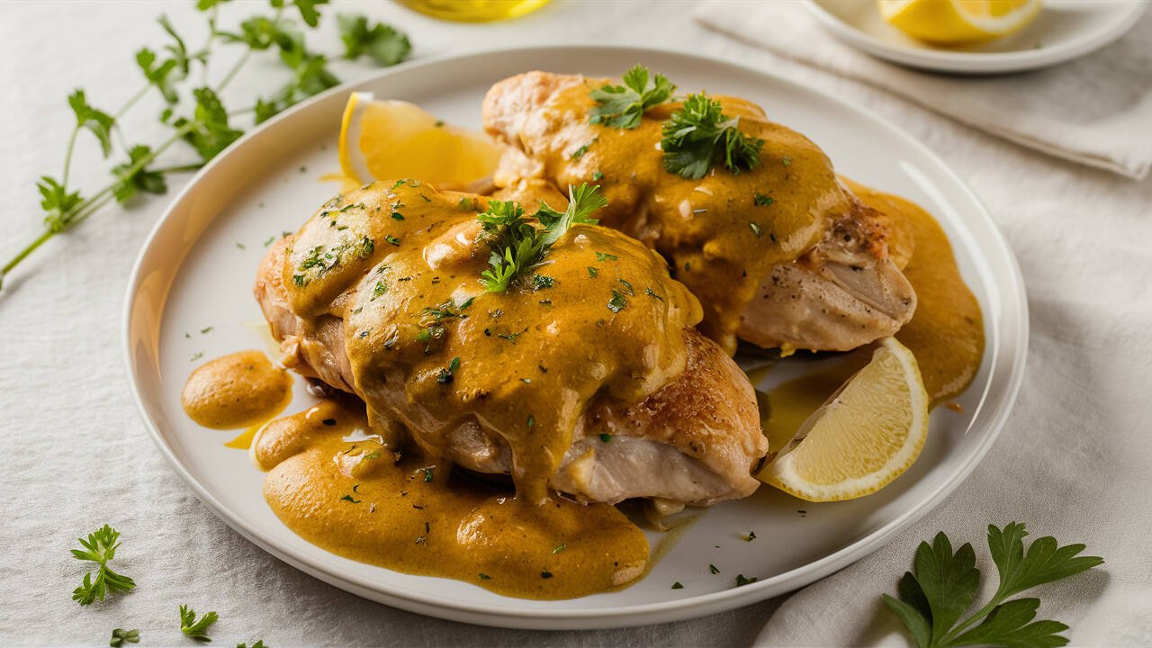 Frango com Mostarda