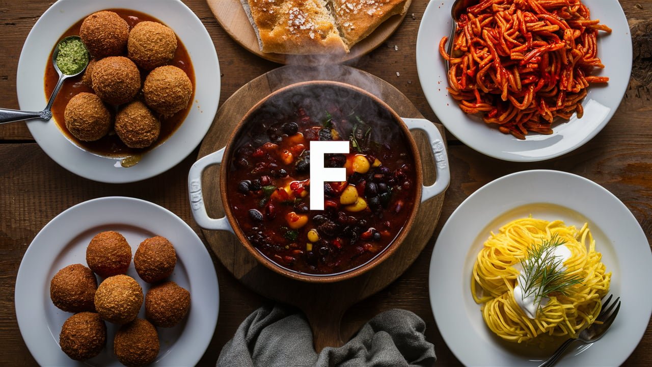Comidas com a Letra F