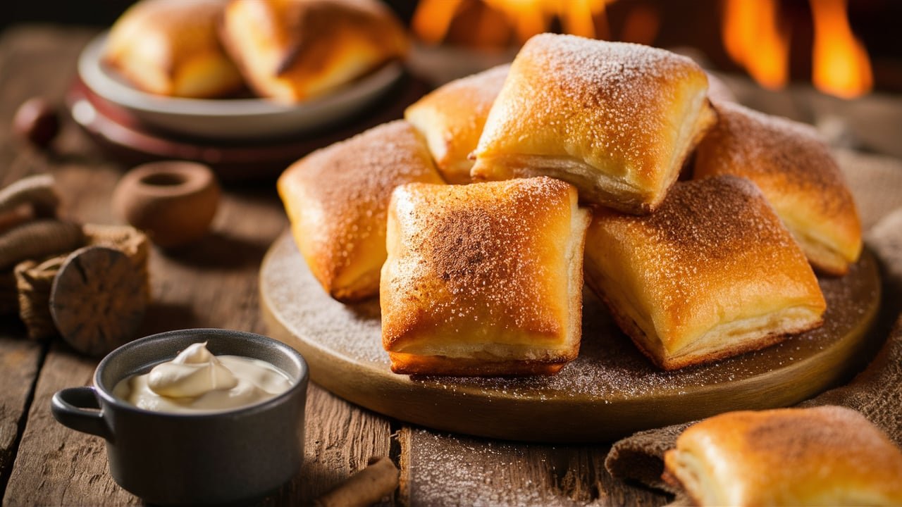 Receita de Bolinho Quadrado