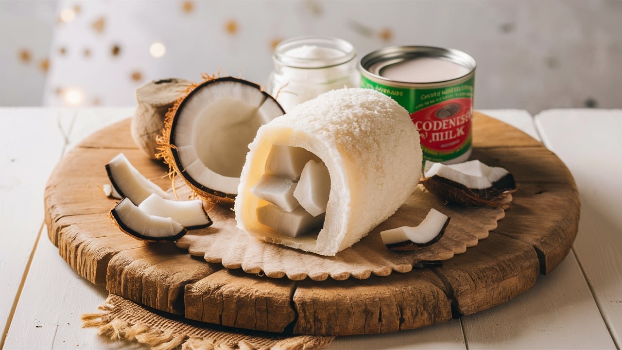 Receita de Cocada Branca