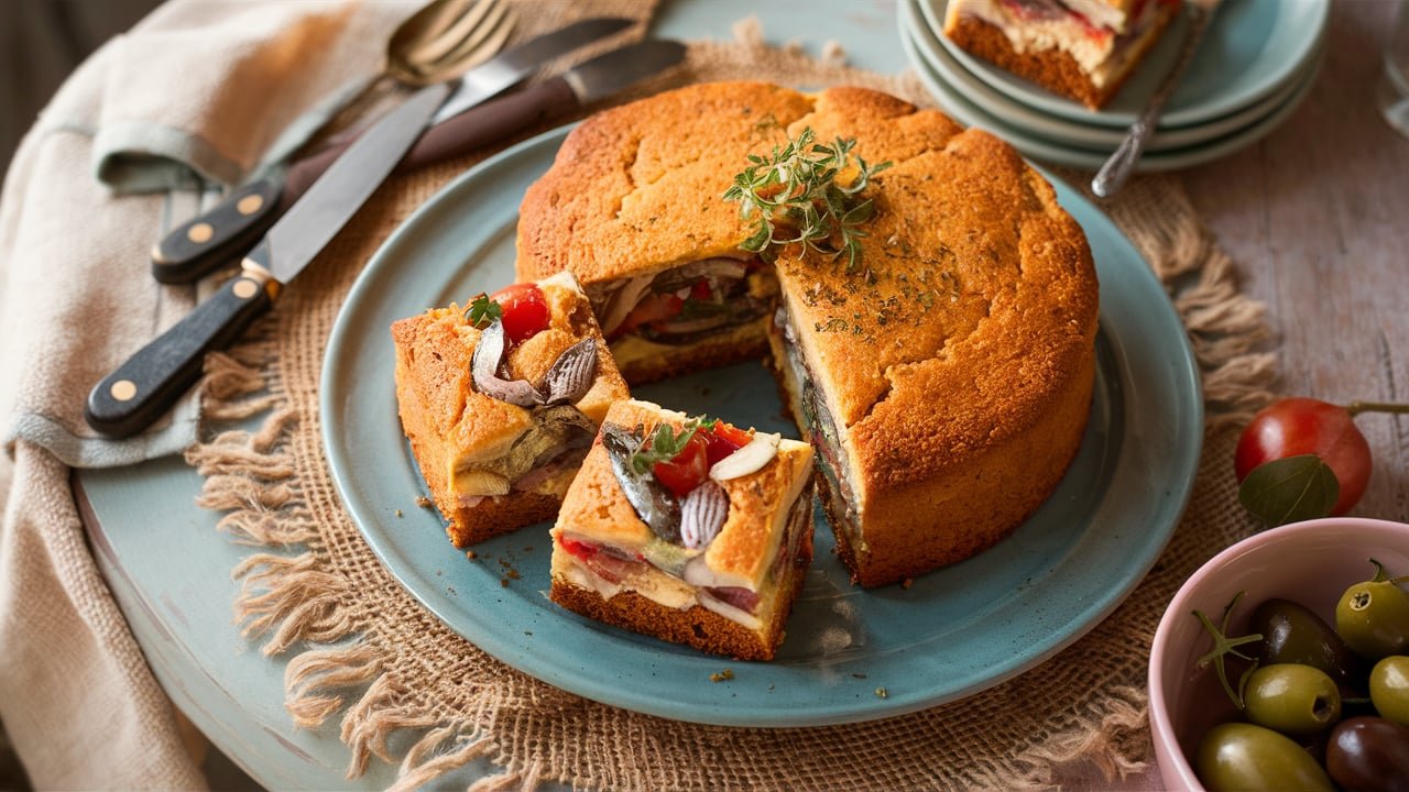 Torta de Sardinha Simples e Fofinha de Liquidificador