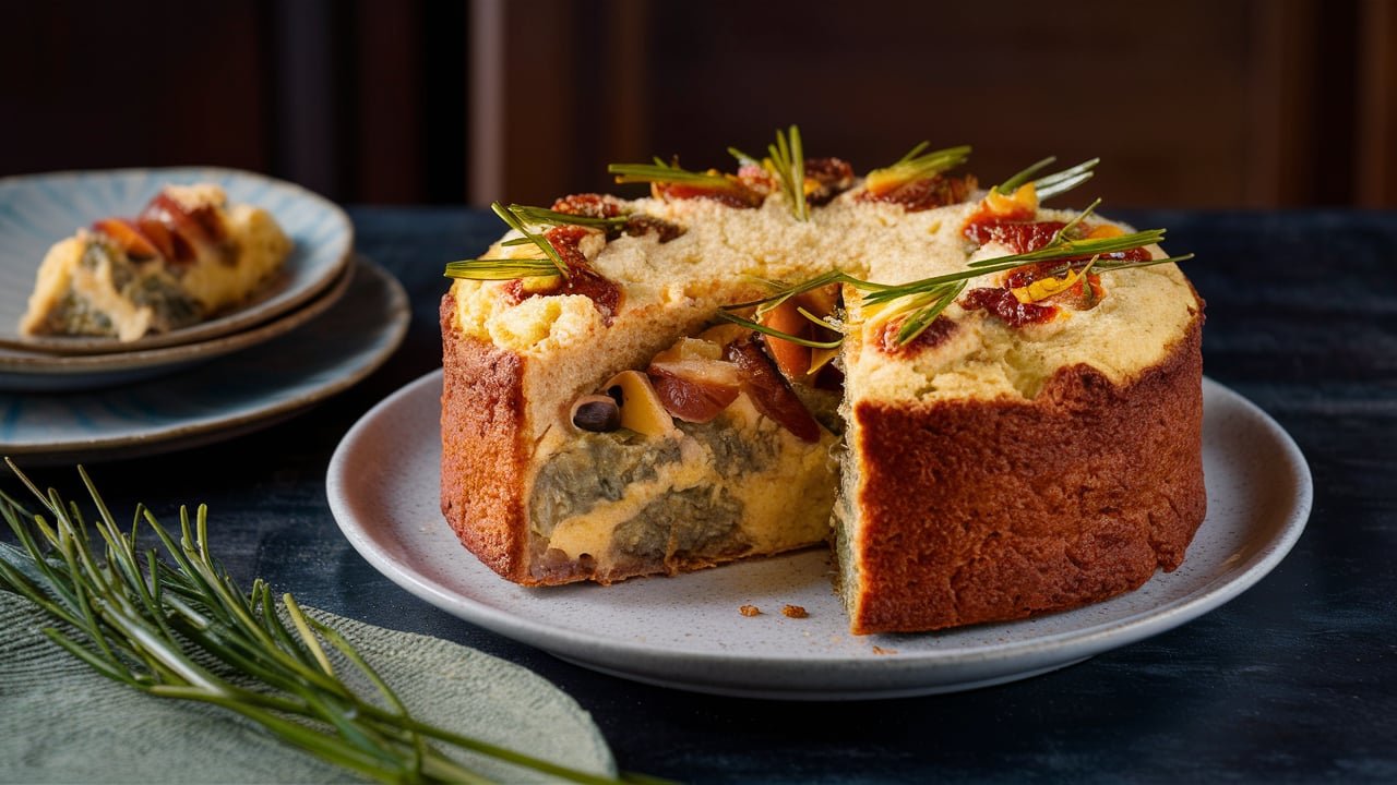 Torta de Sardinha com Palmito