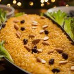 Arroz de Natal com Amêndoas e Passas
