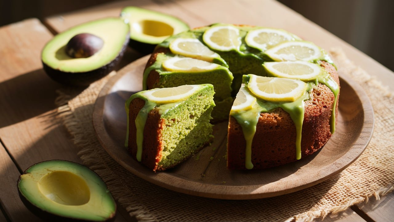 Bolo de Abacate de Liquidificador