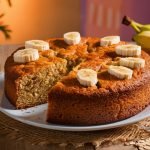 Bolo de Banana com Aveia Fit