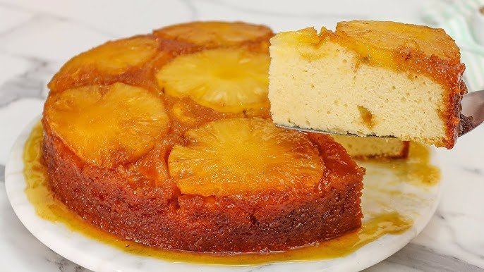 Receita de Bolo de Abacaxi Fofinho e Simples
