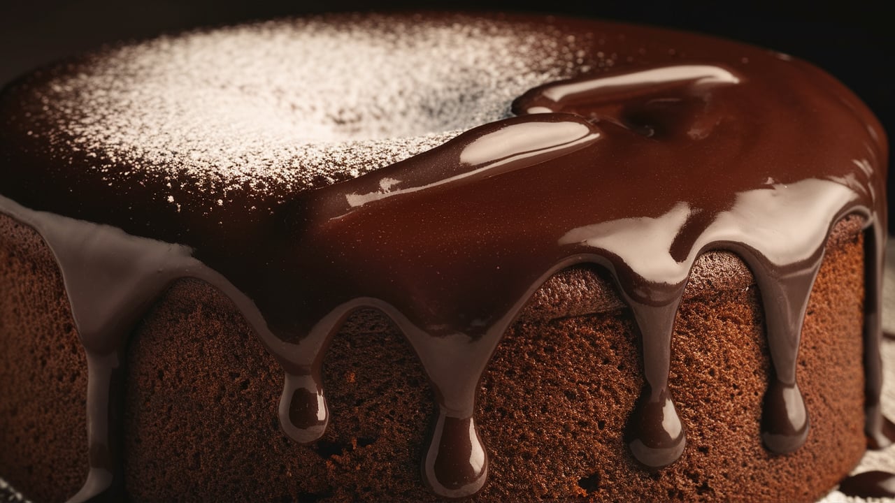 Cobertura para Bolo de Chocolate Simples