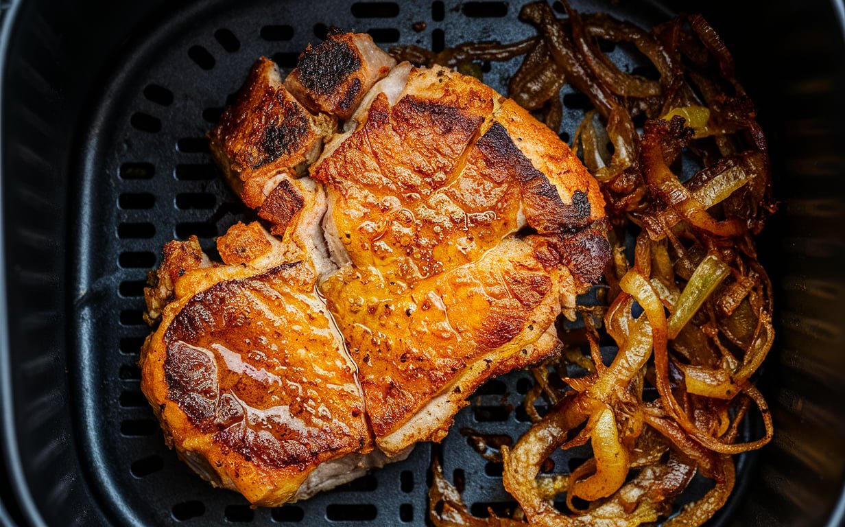 Receita de Bisteca de Porco na Airfryer