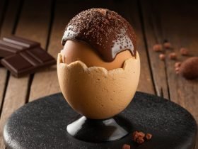 Ovo de Colher de Bolo de Cenoura