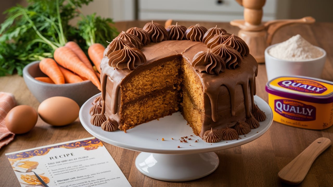 Receita de Bolo de Cenoura com Margarina Qualy