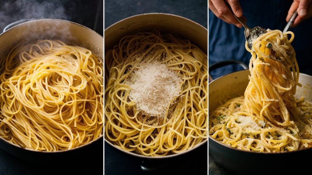 pasta cacio e pepe