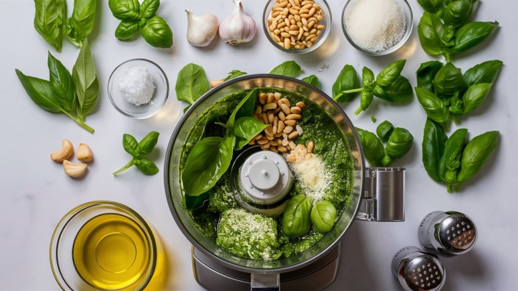 receita Receita Pesto passo passo