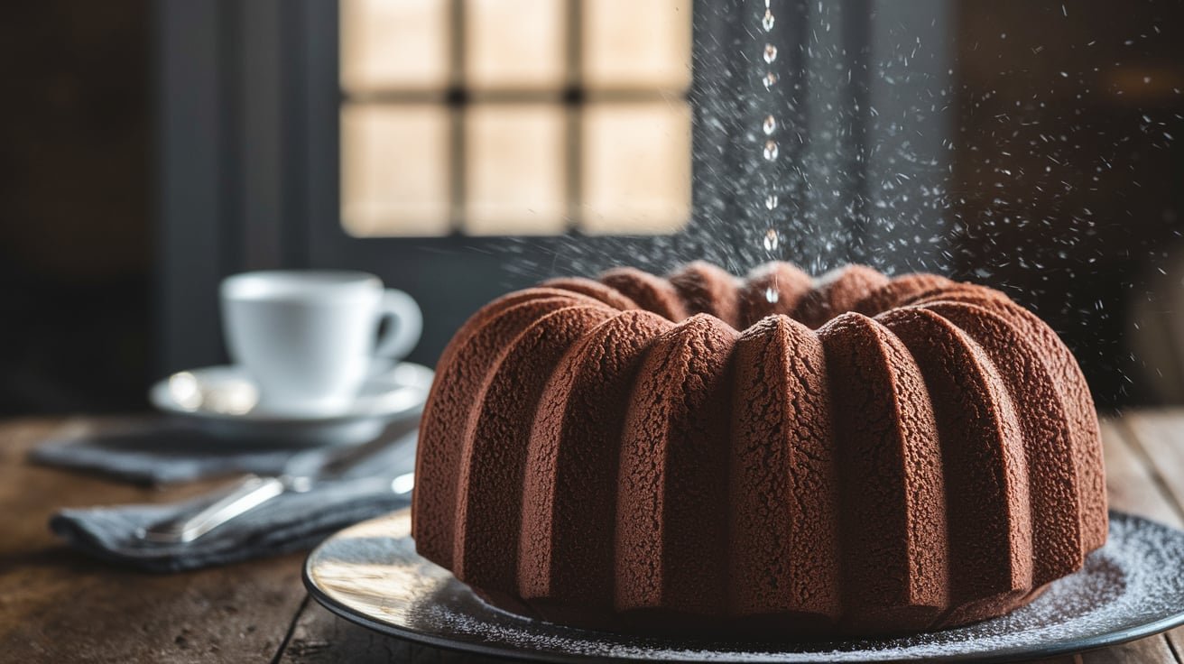 Bolo de Chocolate com Água Quente