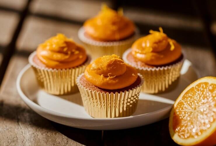 Mini Bolo de Laranja