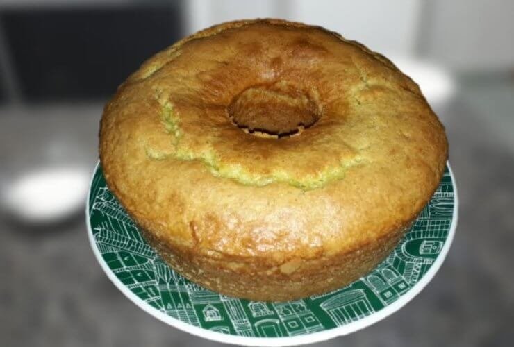 bolo de abacate de liquidificador