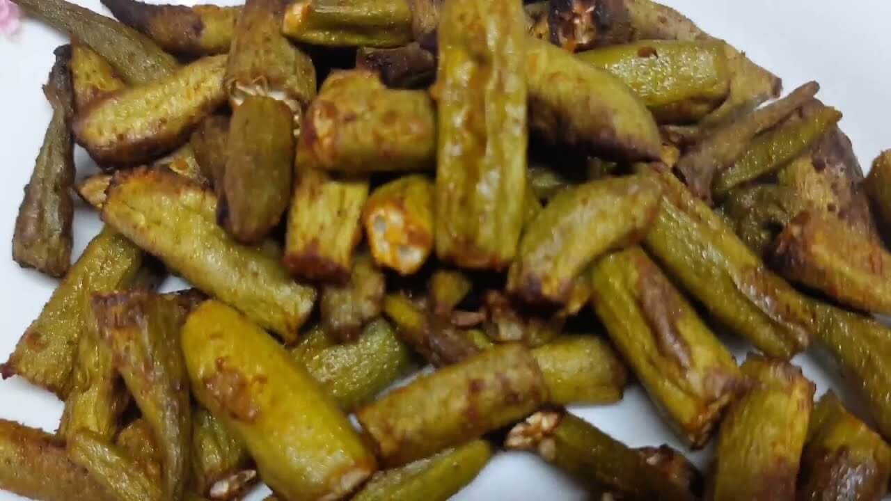 quiabo na airfryer